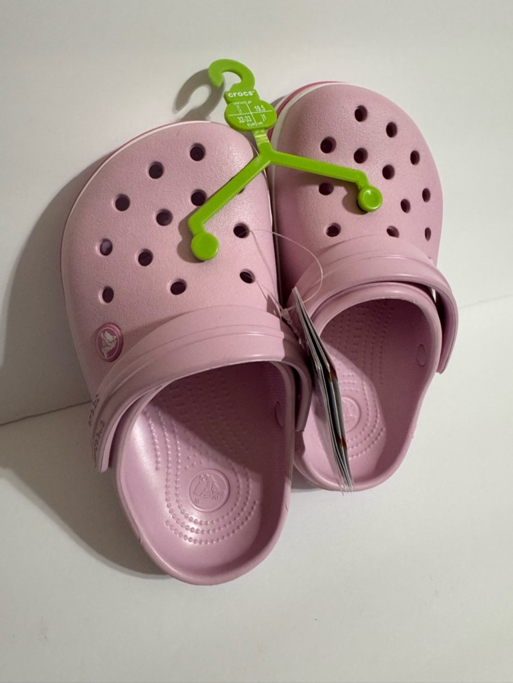 CROCS Kids' Classic Clog in Light Pink - Picture 2 of 4